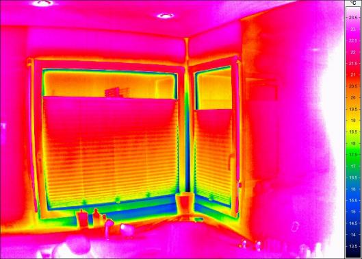 Thermogramm ohne Unterdruck